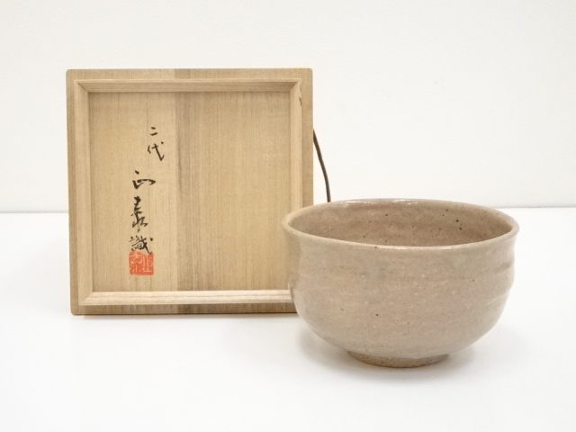 JAPANESE TEA CEREMONY / CHAWAN(TEA BOWL) / NISHIO WARE